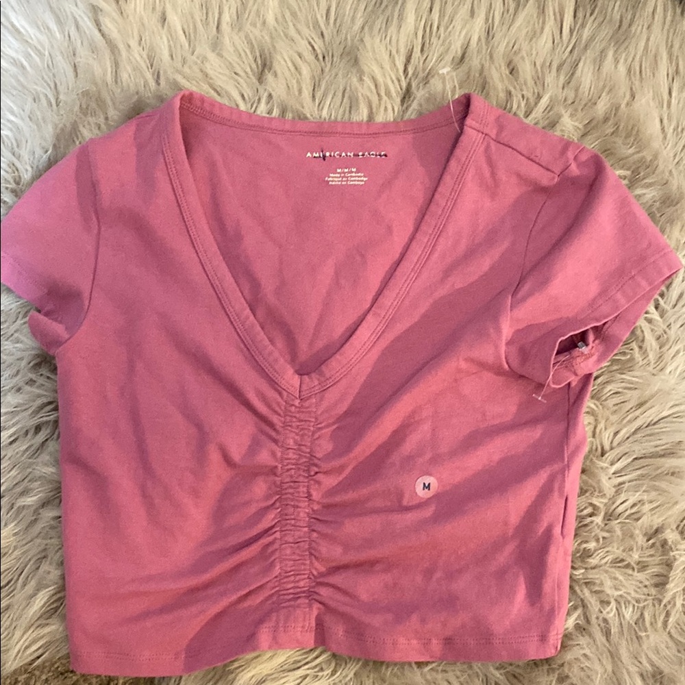 3/$8 American Eagle Outfitters Mauve Top